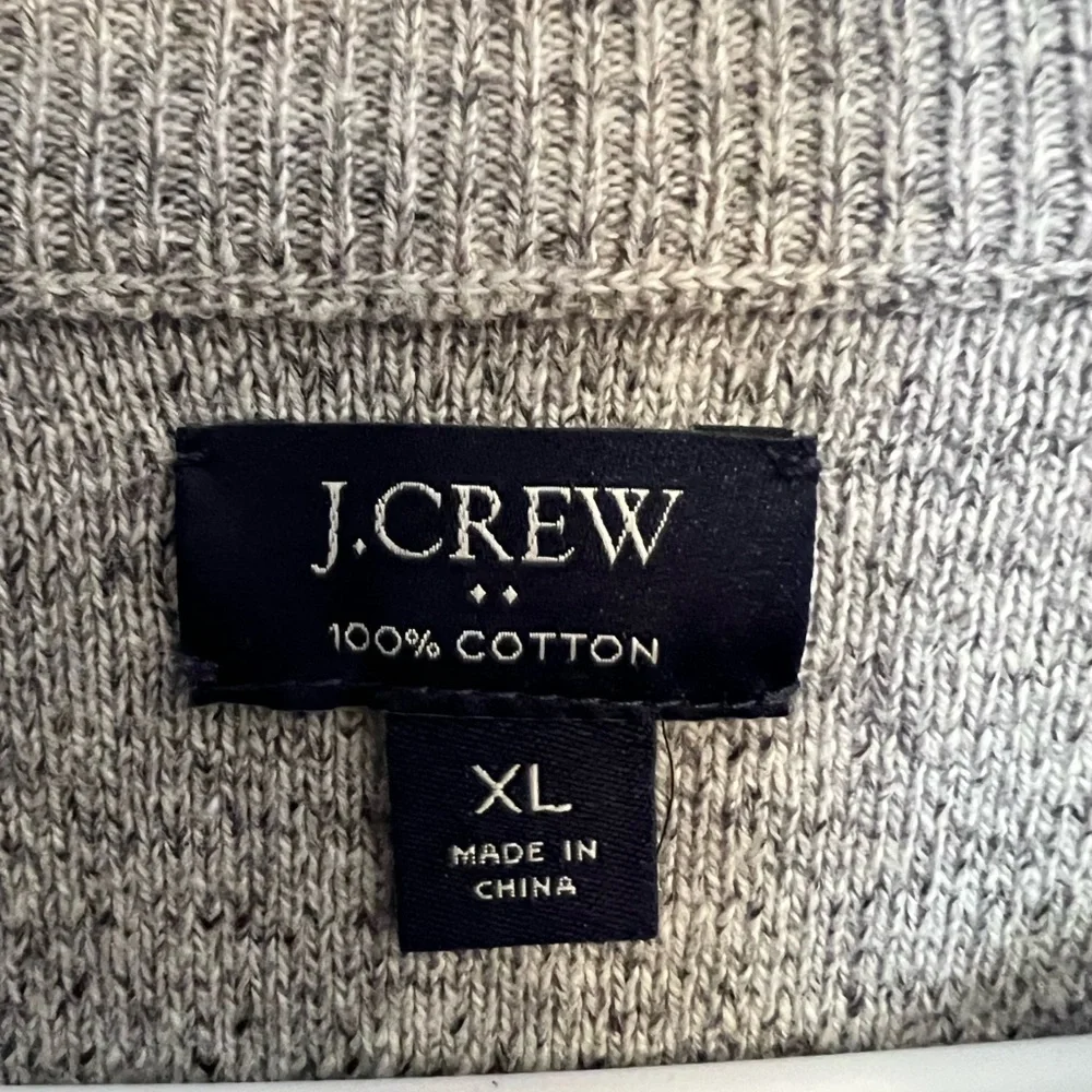 J.Crew 100% cotton sweater size XL‎